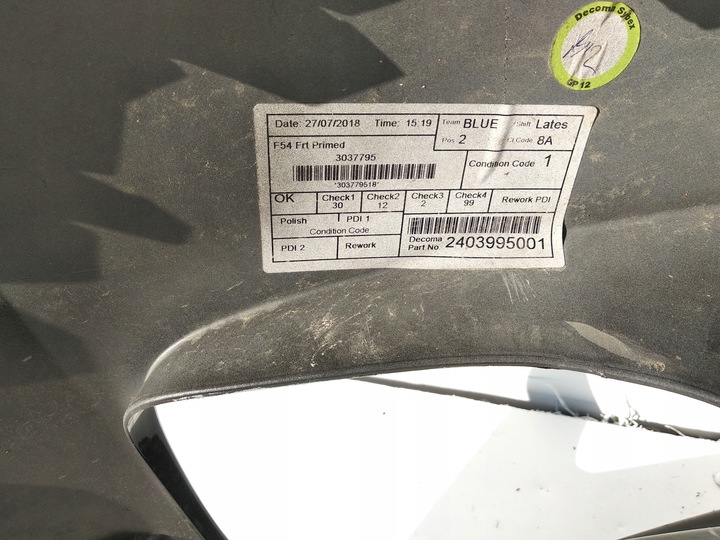 фото №11, Mini cooper one f54 clubman бампер перед переднє