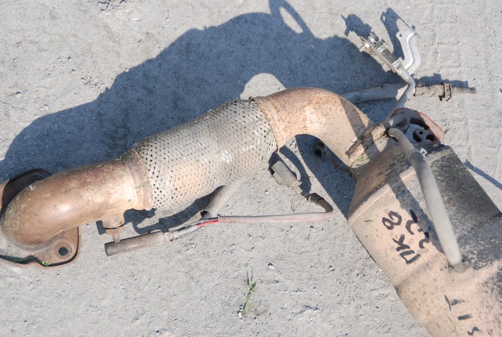 фото №4, Катализатор комплектный выхлоп transit mk8 14-