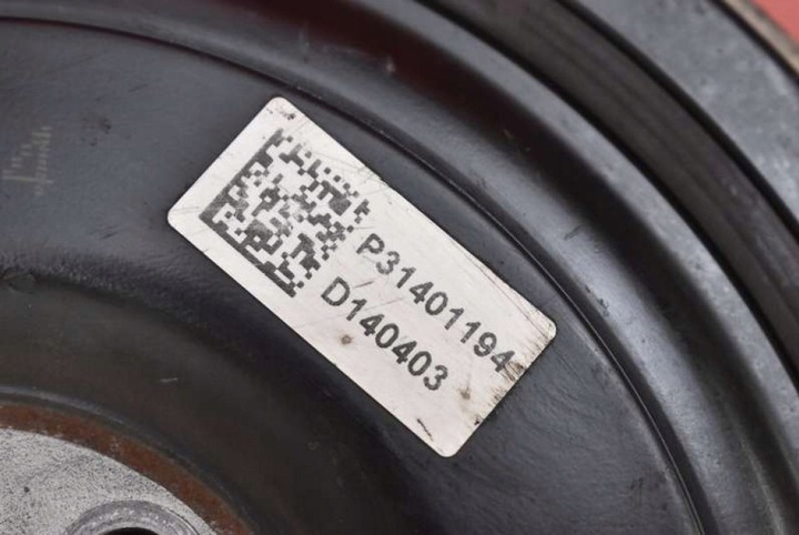 фото №5, Колесо пасове d4204t5 p31401194 volvo v60 1 i 2.0 d4 181 km 13-20