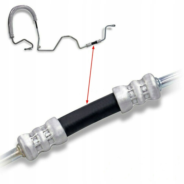 фото №6, Трубка шланг гідравлічний vw polo iii 6n lupo seat arosa 1.0