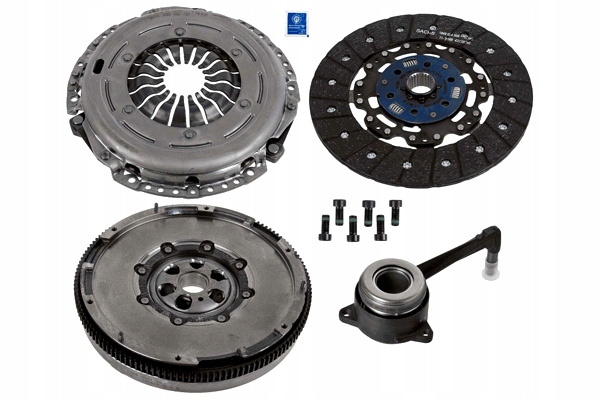 фото №2, Набір зчеплення двомасовий маховик підшипник ford galaxy i vw california t5 camper