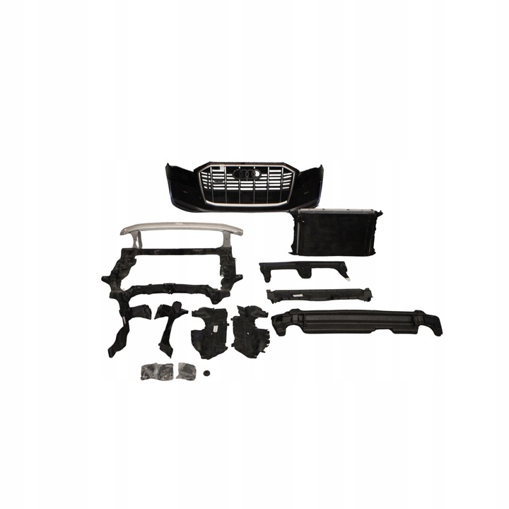 фото №12, Audi q7 4mb рестайлінг комплект бамперів передніх, s-line 4m0853651aj