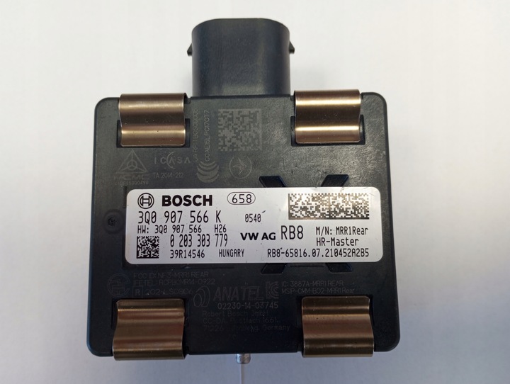 фото №1, Радар acc дистронік vw audi seat skoda 3q0907566k