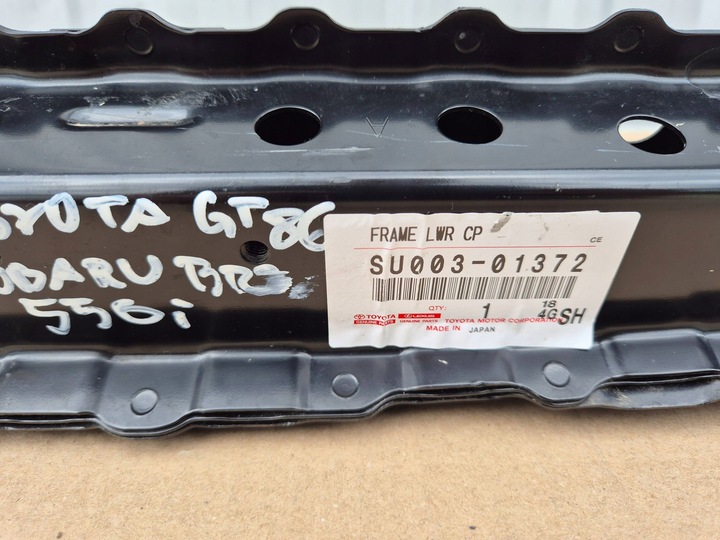 фото №10, Toyota gt 86 12- нижня балка кронштейни радіатор su00301372