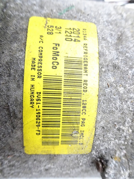 фото №6, Компрессор кондиционера ford focus mk3 рестайлинг 1.0 ecoboost