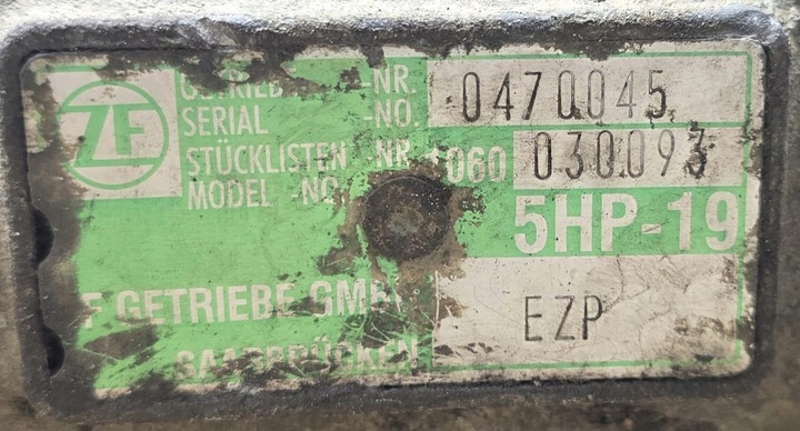 фото №7, Коробка передач коробки передач vw audi 5hp-19 ezp вживаний стан ні відомий bez гарантії