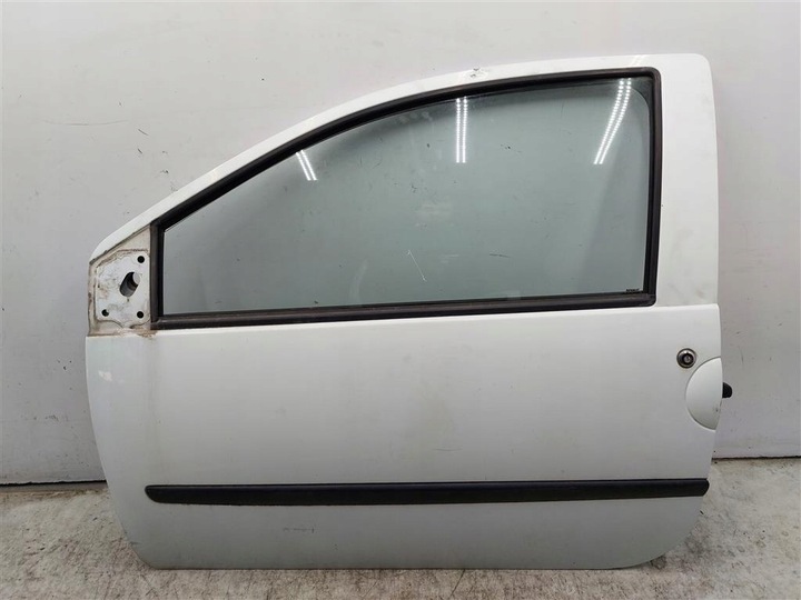 фото №1, Двері ліві 3 двері скло renault twingo ii 2007-2013 білий lak:ov369