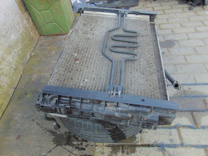 фото №9, Радиатор воды климат вентилятор комплект bmw 1 e87 1.6b механическая коробка передач европа