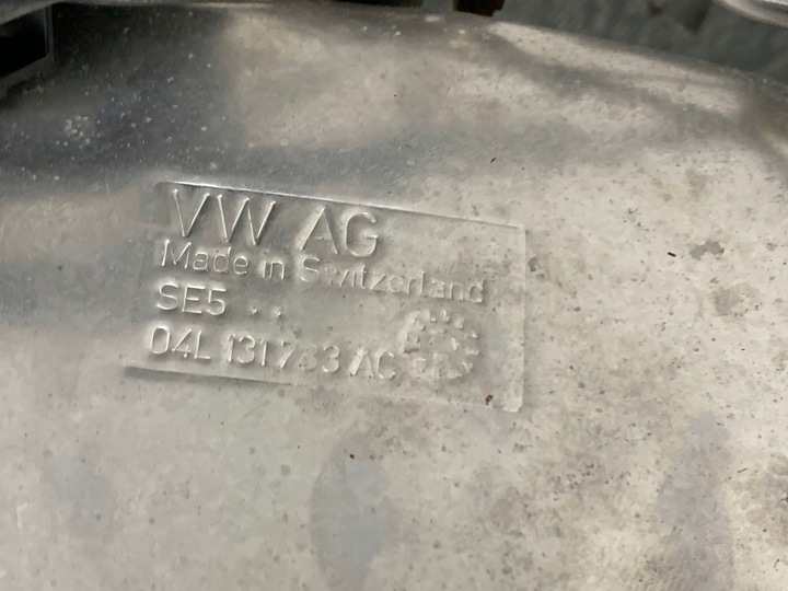 фото №15, Vw golf vii рестайлинг 1.6 tdi dgt audi катализатор фильтр частиц твердых dpf