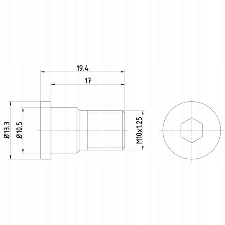 фото №1, Гвинт диск textar tpm0007