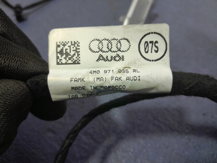 фото №6, Audi q7 ii 4m установка джгут двері лівий перед 4m0971035rl