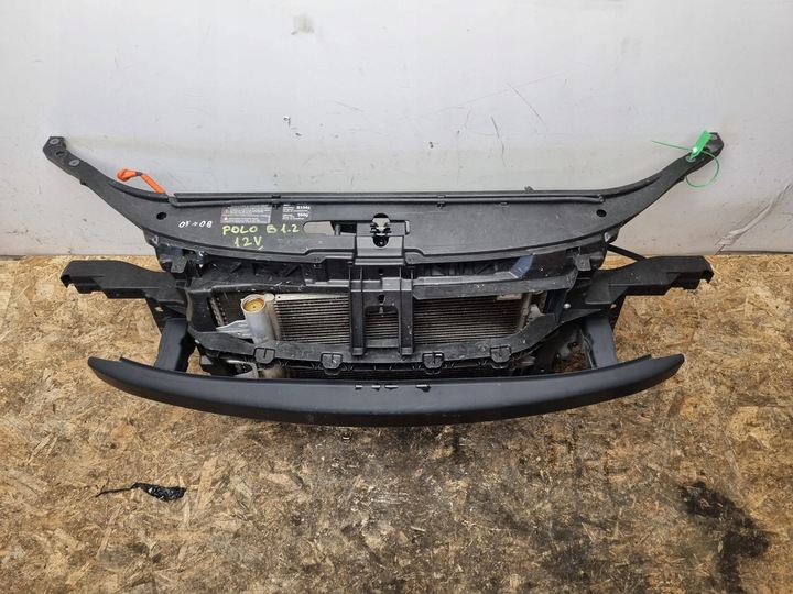 фото №5, Pas переднє kpl радіатор 6q0805588s vw polo iv 6q рестайлінг 1.2 12v 05-09