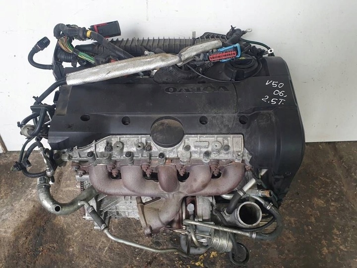 фото №6, Volvo v50 06r 2.5 t5 b5254t двигатель турбина форсунки коллекторы жгут