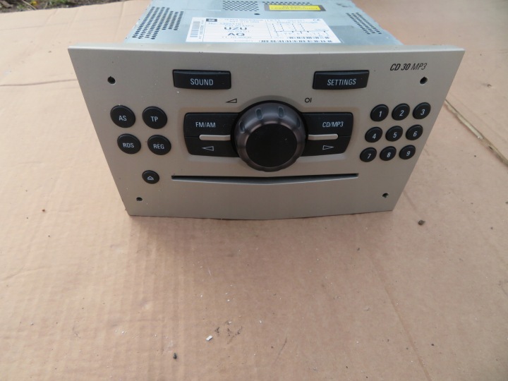 фото №1, Магнітола автомагнітола (радіо, програвач) cd mp3 rds opel corsa d