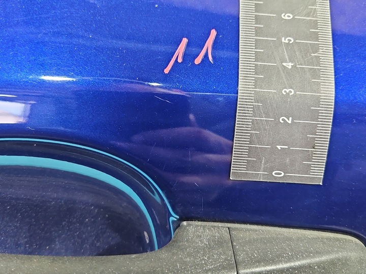 фото №13, Дверь зад левая ford focus mk3 универсал тёмно-синий 1d