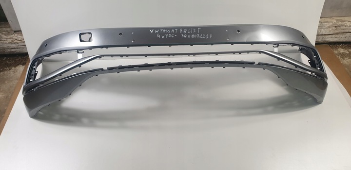 фото №1, Vw passat b8 рестайлинг 3g0807221f бампер перед 4xpdc омыватель