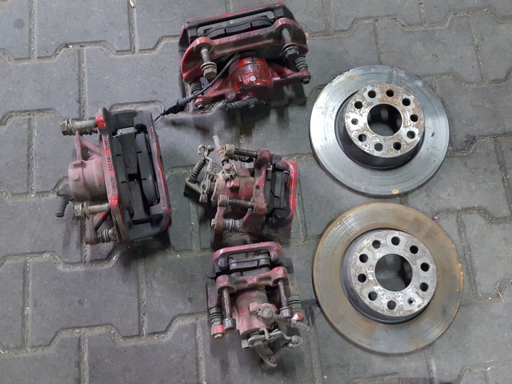 фото №4, Skoda octavia 2 ii rs vrs зажимы диски перед 340mm зад