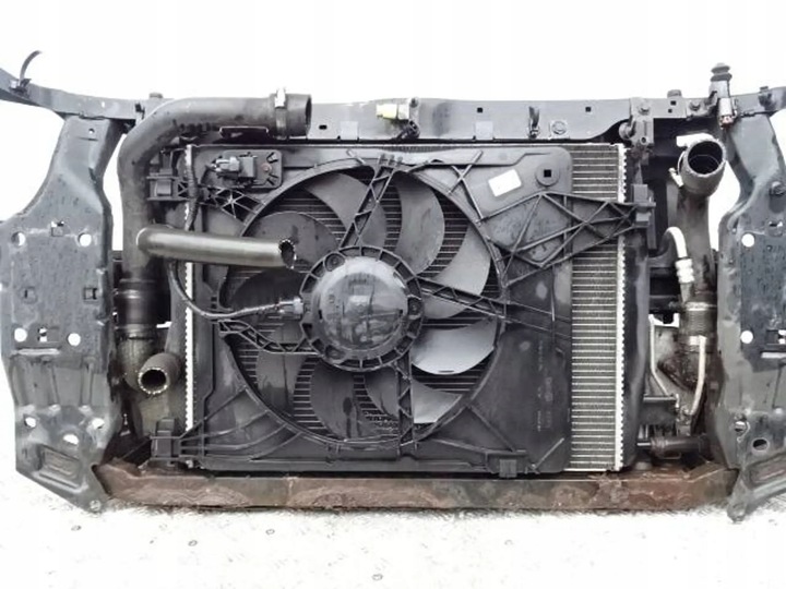 фото №5, Pas переднє радіатор kpl. nissan qashqai j10 06-10r. 1.5 dci