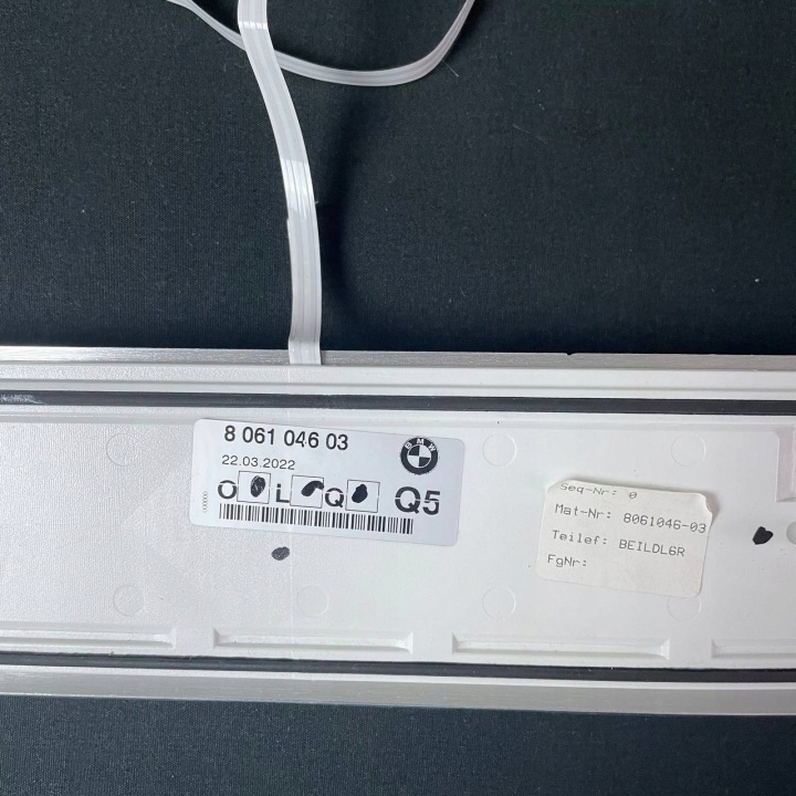 фото №8, Bmw g11 g12 молдинг накладка порогова м-пакет 8061046 8061028