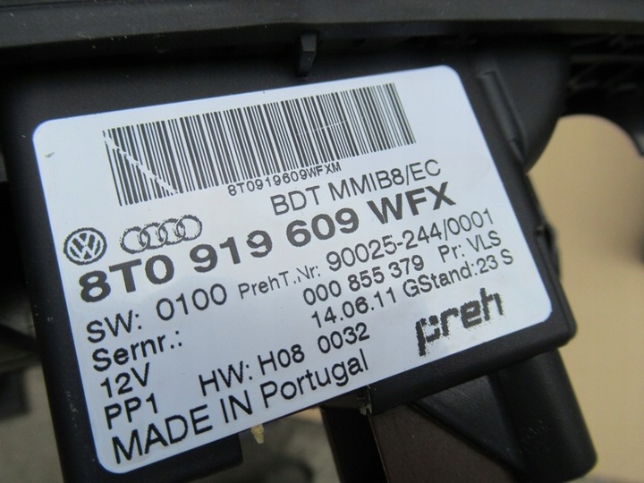 фото №8, Audi a4 b8 11r навигация комплектная 8t1035652g