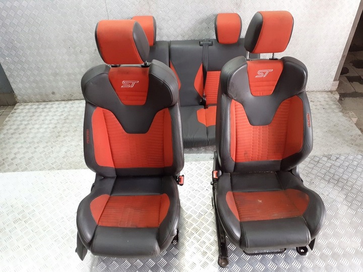 фото №11, Сидіння шкіряні комплект ford fiesta mk7