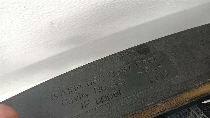 фото №14, Панель раздаточная mercedes ml w164 европа чёрная кожаный a1646800387