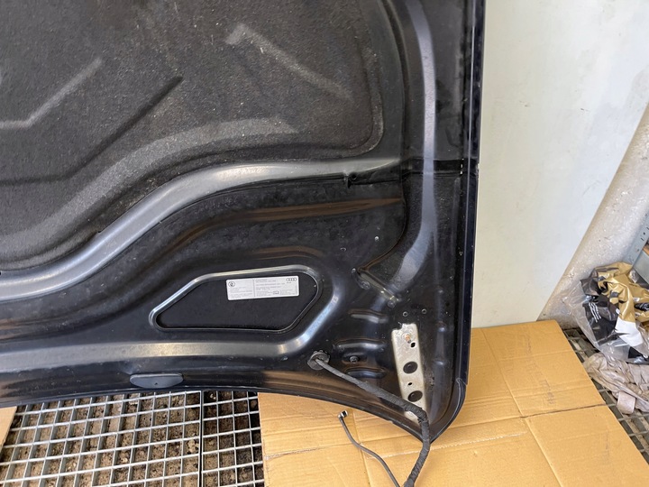 фото №14, Капот крышка двигателя перед передняя audi a6 c7 рестайлинг чёрная ly9t