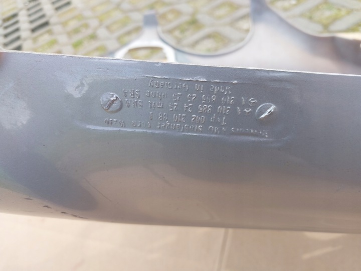 фото №13, Бампер перед mercedes e клас w210 210 55 5.5 amg рестайлінг ні клеєний