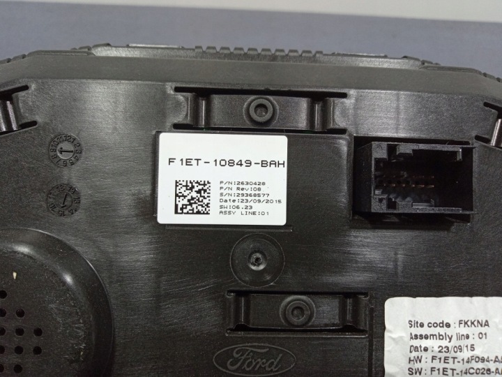 фото №5, Ford focus mk3 рестайлинг 1.6 16v спидометр приборы eu f1et-10849-bah