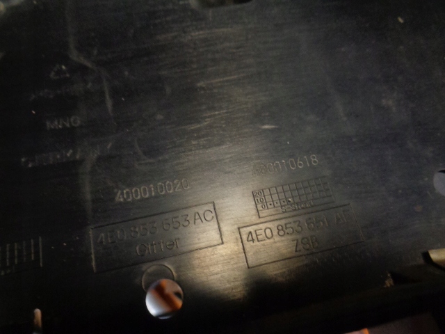 фото №13, Решётка радиатора решётка audi a8 d3 рестайлинг 06-10 4e0853653ac 4e0853651ae