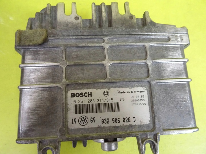 фото №1, Комп'ютер двигуна vw golf iii 1.6 032906026d / 0261203314 nr1189