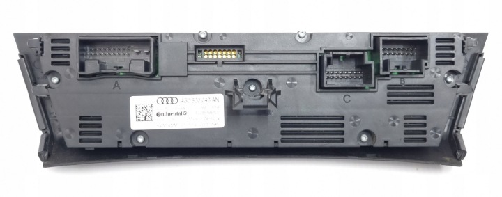 фото №8, Панель климат-контроля вентиляция audi a6 4g c7 a7 4g8 рестайлинг 4g0820043an