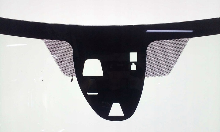 фото №3, Скло лобове передня honda hr-v 2015- датчик камери зелена