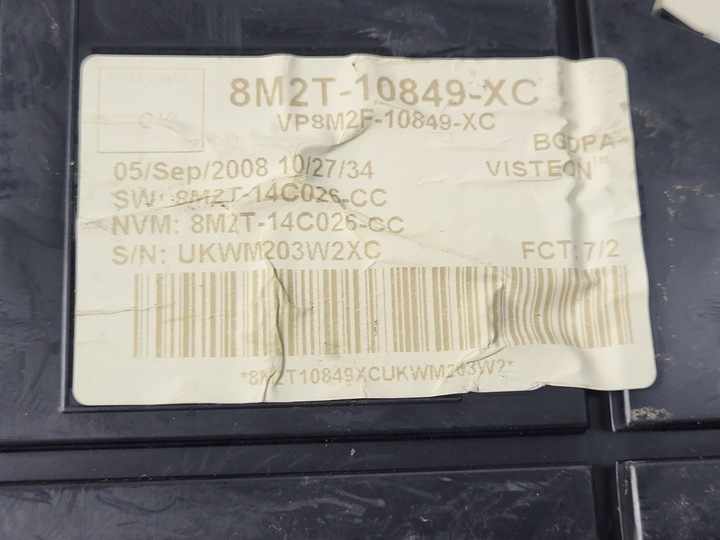 фото №6, Ford mondeo mk4 спидометр convers 8m2t-10849-xc