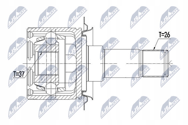 фото №1, Шарніри вала привідного nty npw-me-094