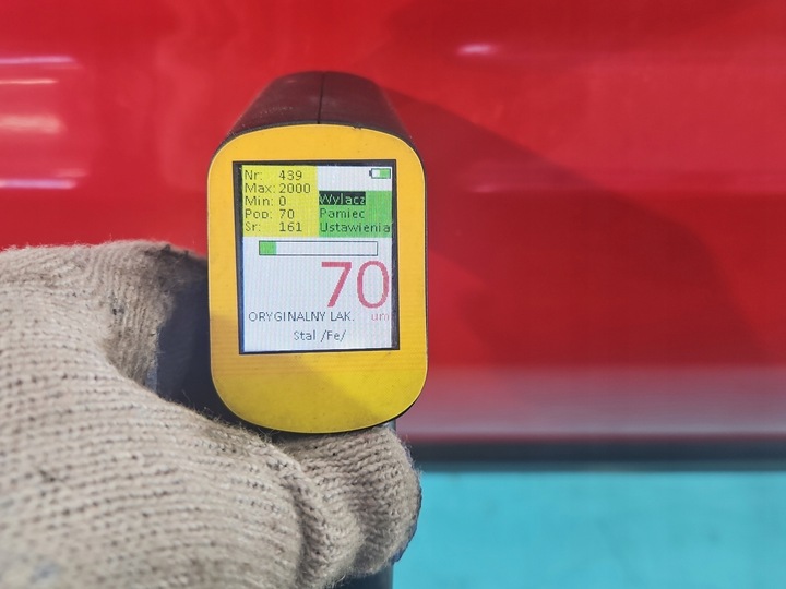 фото №14, Дверь перед левая vw golf iii 5d красный ly3d