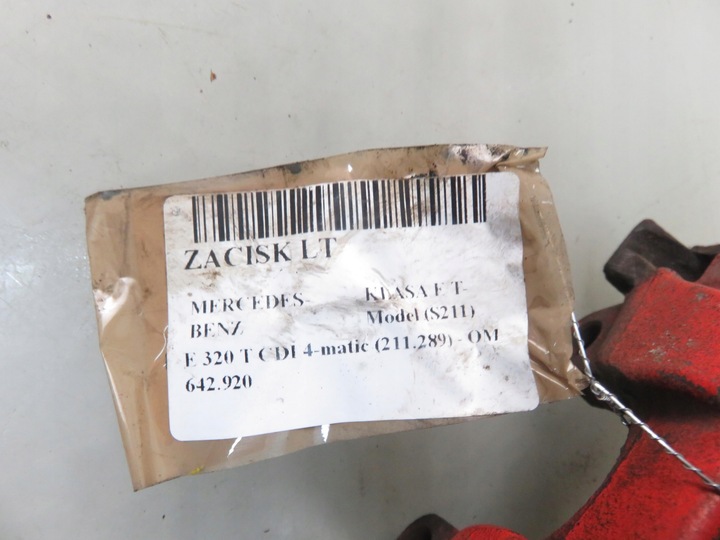 фото №8, Супорт лівий зад mercedes 211 e 320 t cdi