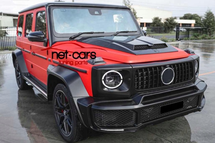 фото №14, Накладка garb капот mercedes g w463 18- brabus amg
