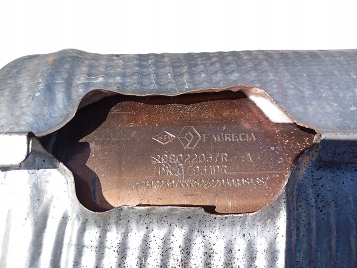 фото №4, Каталізатор фільтр dpf renault megane iv dacia duster ii 1.5 dci 208022037r