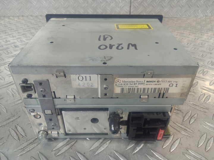 фото №6, Mercedes w210 радіо радіопрогравач a2108205489