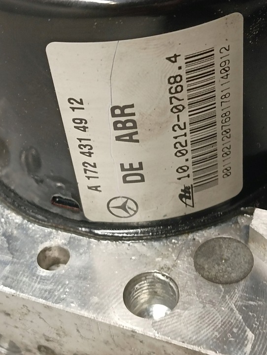 фото №5, Насос abs mercedes w204 1724314912 1729011102