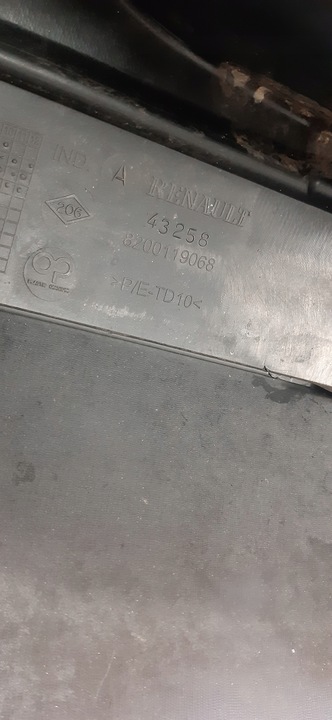 фото №11, Renault megane 2 ii cabrio 2005-2008 бампер зад 8200119068