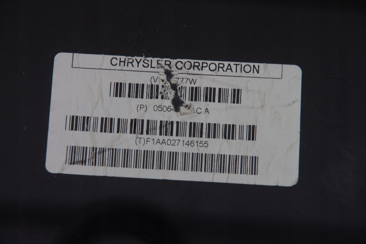 фото №7, Динамік динаміки сабвуфер dodge durango iii