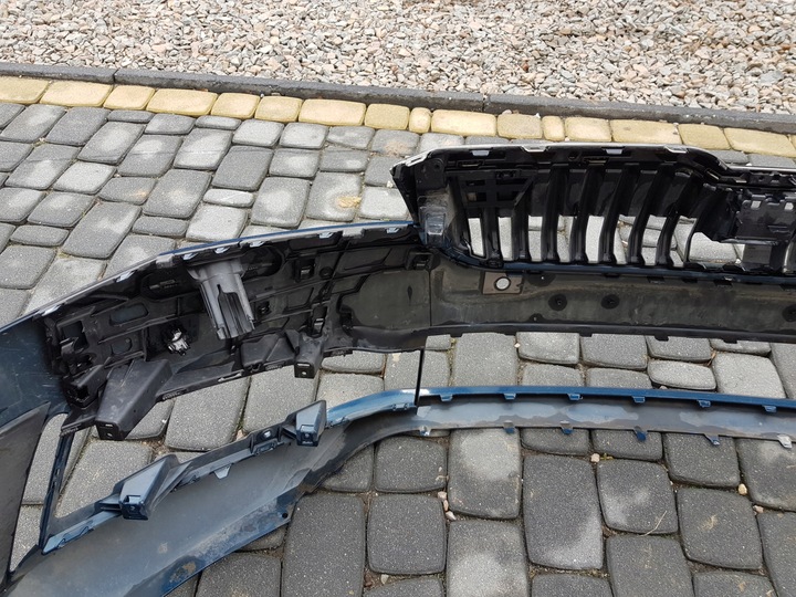 фото №15, 2 skoda superb iii рестайлинг 19-23 бампер перед переднее решётка радиатора 3v0807221f lw5q