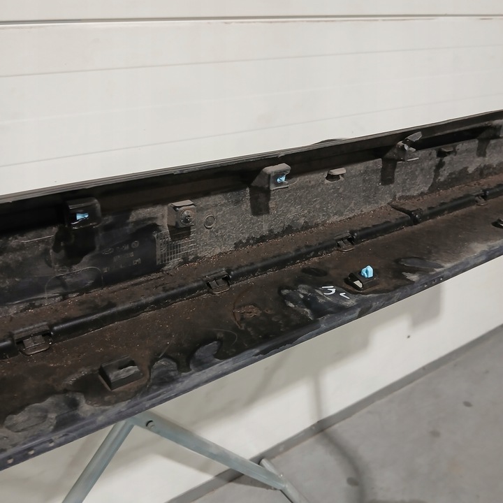 фото №6, Hyundai tucson iii 2015- порог левый накладка пороговая 87751-d3100