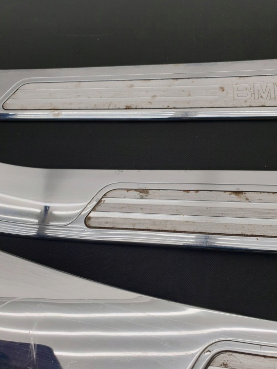 фото №10, Накладка пороговая дверь передних комплект bmw 7 e38 8212152