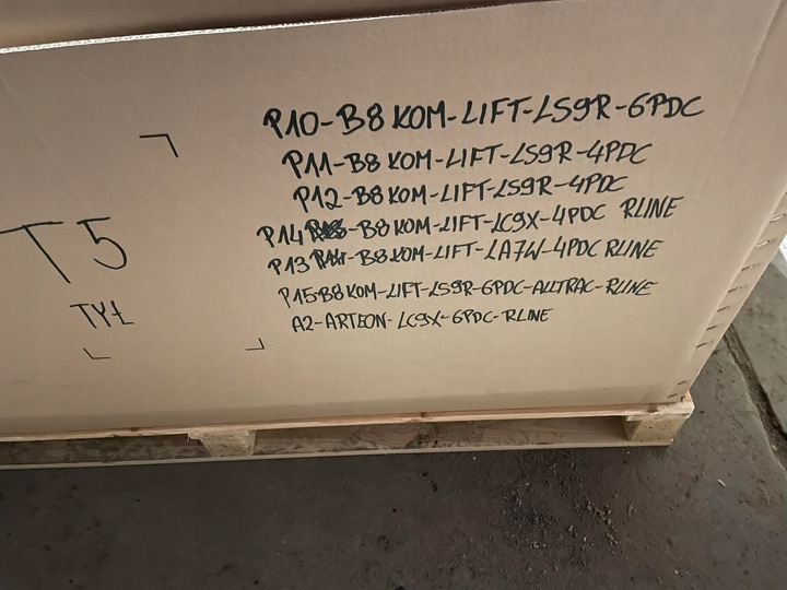 фото №12, Vw passat b8 універсал рестайлінг бампер зад ls9r