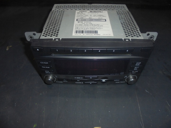 фото №1, Радіо subaru impreza gh 2.0d 2008