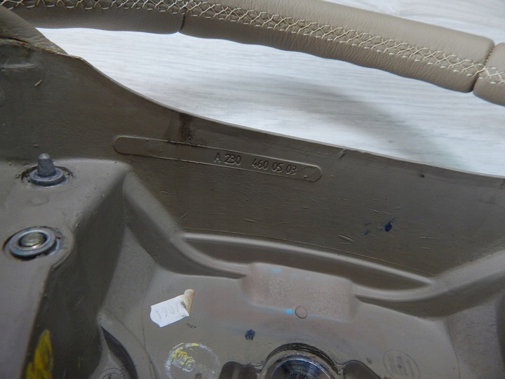 фото №9, Mercedes clk w209 sl r230 - руль новая кожа sport a2304600503