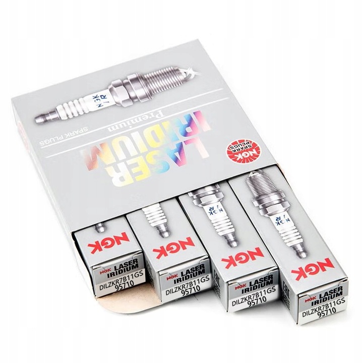 Купить 4X СВЕЧИ ЗАЖИГАНИЯ ИРИДИЕВЫЕ NGK DILZKR7B11GS l011 из Польши в ...